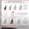 Service Caster 6 Inch Heavy Duty Semi Steel Cast Iron Caster Swivel Locks 2 Rigid SCC, 2PK SCC-KP92S630-SSR-BSL-2-R-2 - alternate 2